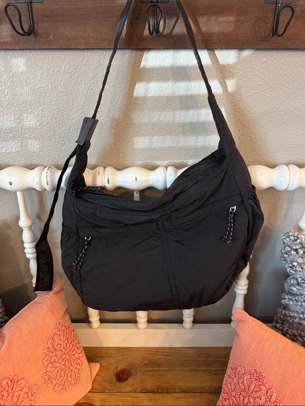 Free people Movement GREAT CONDITION black Shoulder Bag - Lightweight Everyday